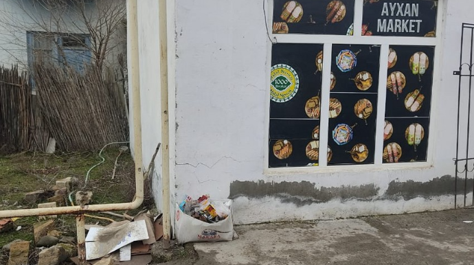 Kürdəmirdə ətraf mühitin çirkləndirilməsi halları üzrə 12 fakt aşkarlanıb  - FOTO