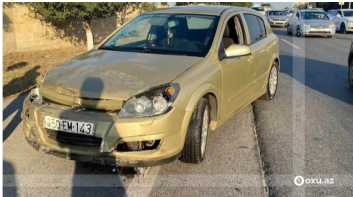 Bakı-Sumqayıt yolunda zəncirvari qəza: Beş avtomobil əzildi   - FOTO