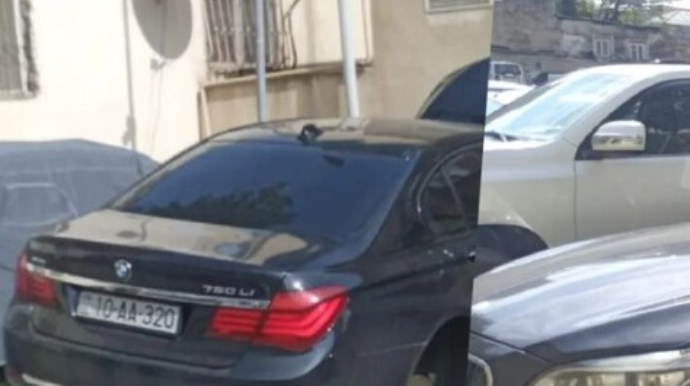 Küçədə yararsız vəziyyətdə qalan “AA” seriyalı avtomobil kimindir? – FOTOLAR 