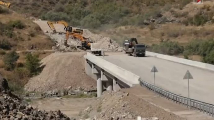 Началось строительство армянского участка альтернативной дороги Лачинского коридора  - ВИДЕО