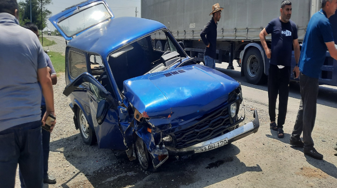 Kürdəmirdə AĞIR QƏZA: qardaş-bacı xəsarət aldı - FOTO - YENİLƏNİB