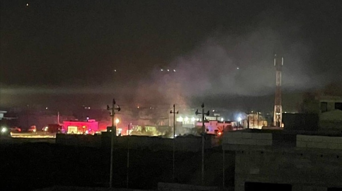 Bağdad hava limanına atılan raketlər mülki avtomobilə yerləşdirilibmiş 