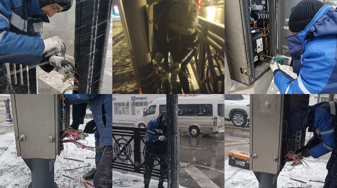 Svetoforlar hava şəraiti ilə bağlı diqqətdə saxlanılır - FOTO