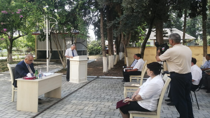 FHN Dövlət Yanğın Nəzarəti Xidməti  Göyçayda seminar-müşavirə keçirib