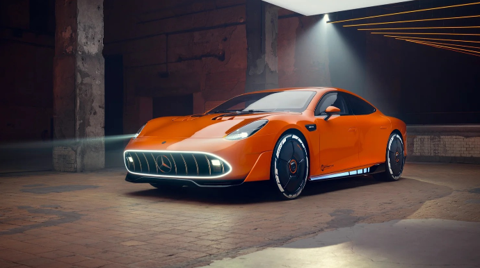 "Mercedes" arxa tormozsuz istehsal ediləcək - FOTO