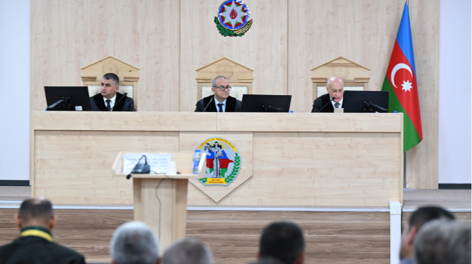 Ermənistan vətəndaşlarının məhkəməsində Aprel döyüşləri ilə bağlı sənədlər elan olunub - FOTO