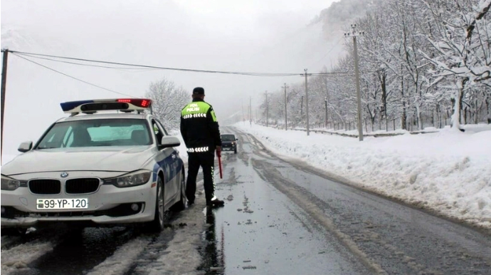 DYP-dən hərəkət iştirakçılarına XƏBƏRDARLIQ - Yollarda ehtiyatlı olun!