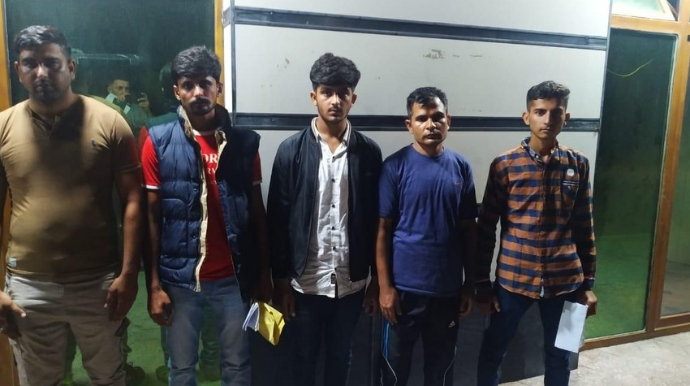 Azərbaycandan Rusiyaya keçmək istəyən 5 pakistanlı saxlanılıb 