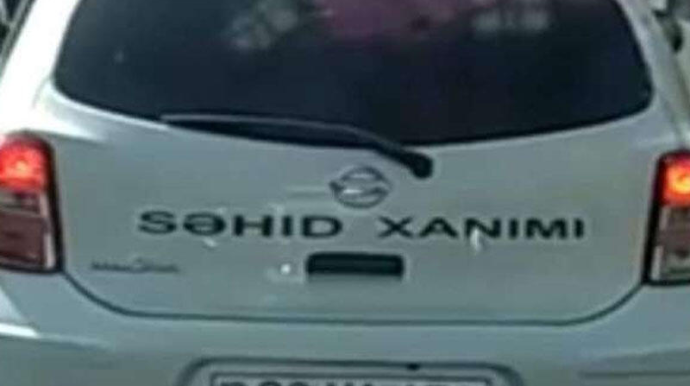 "Buna görə maşına "şəhid xanımı" yazmışıq" - Atasından açıqlama - FOTO 