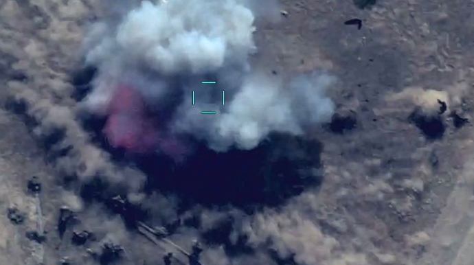 Köməyə gələn düşmənin ehtiyat qüvvələri belə məhv edildi  - VİDEO