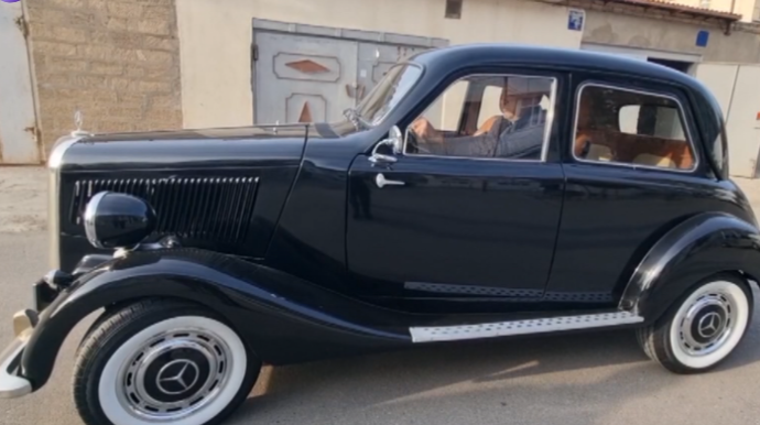 84 ilin avtomobili görənləri heyran edir  - VİDEO 