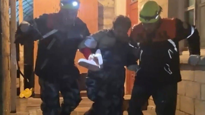 Vətəndaşlar su basmış ərazilərdən belə xilas edildi - FOTO - VİDEO