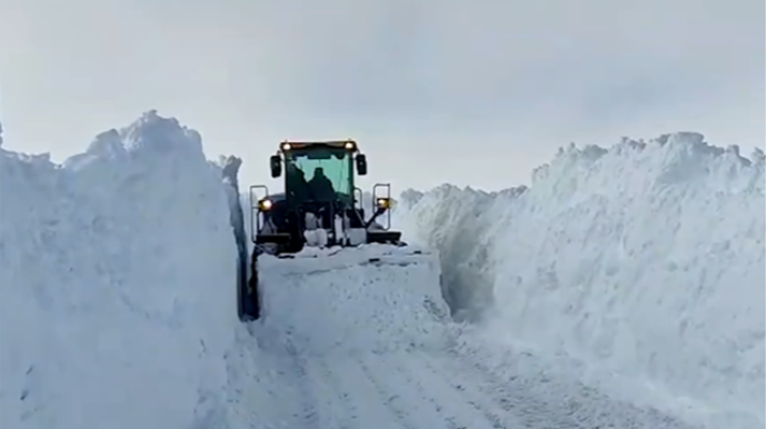Kəlbəcərdə qarın hündürlüyü 35 santimetri keçdi 