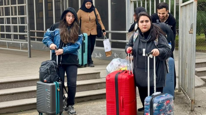 77 ölkənin 2949 vətəndaşı İrandan Azərbaycana gəldi 