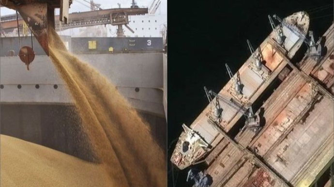 Rusiyanın Ukrayna taxılını oğurlamasının peyk görüntüləri  - FOTO