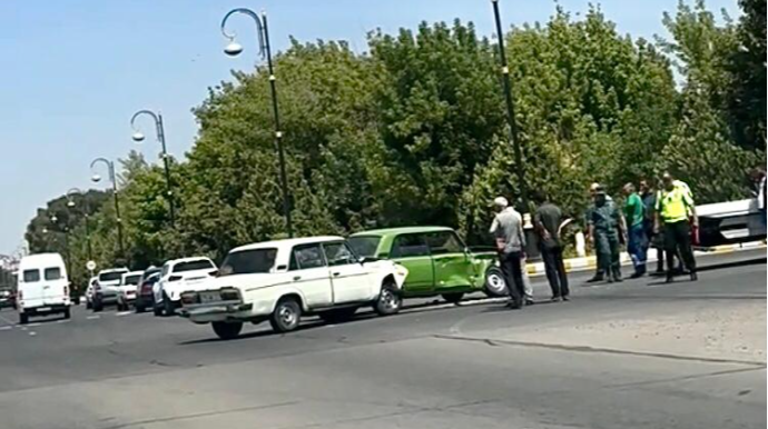 Naxçıvanda qəza: İki “VAZ”  toqquşdu   - VİDEO