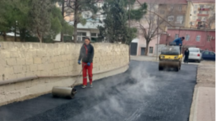 Sumqayıtda bu yollar asfaltlanır  - FOTO