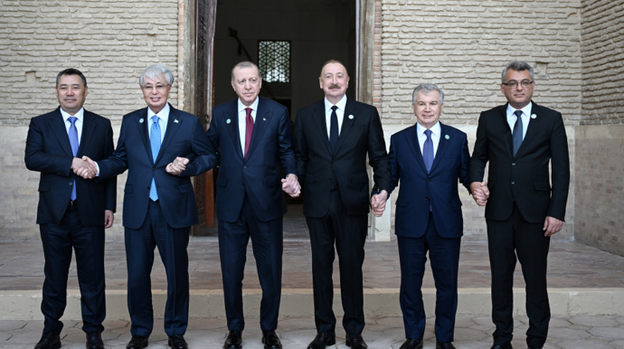 Liderlərin səmimi anları - FOTOLAR