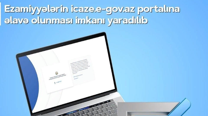 İcaze.e-gov.az portalından icazələr bu formada alınacaq