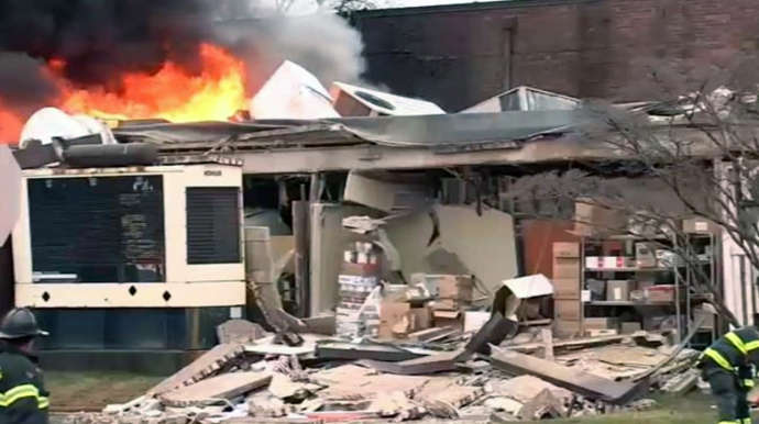 Qocalar evində partlayış olub, ölənlər var 