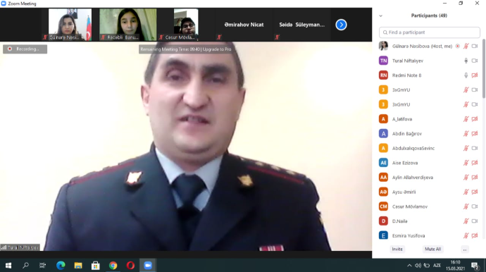 Şəki DYP məktəblilər arasında maarifləndirmə işlərini davam etdirir - FOTO