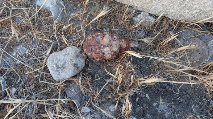 Sabunçu rayonunda qumbara aşkarlanıb  - VİDEO