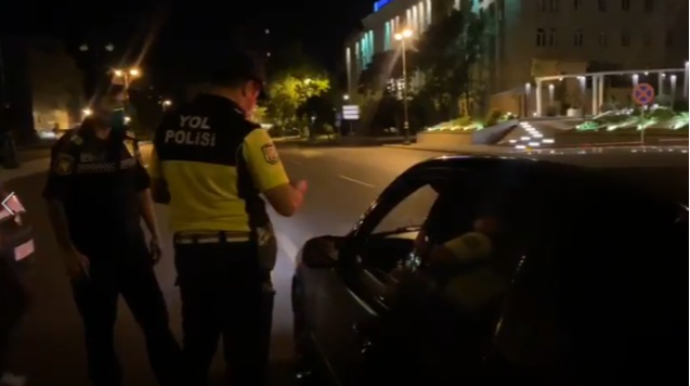 Sərt karantinə görə reydlər başladı  - VİDEO