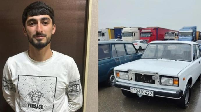 В Баку задержан автохулиган 