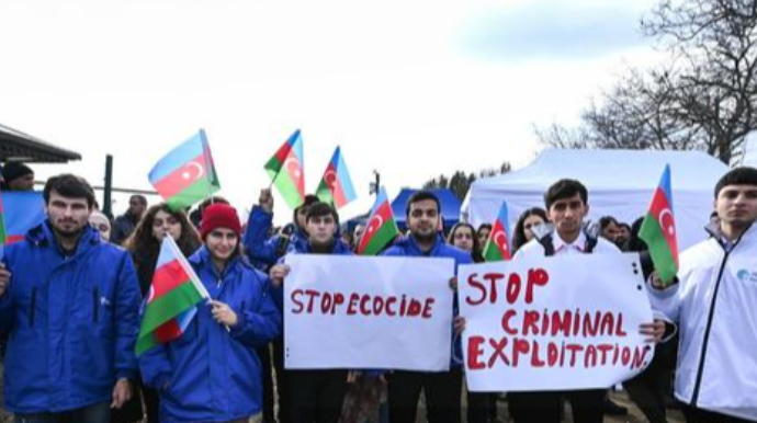 Xankəndi yolundakı aksiya 25 gündür davam edir