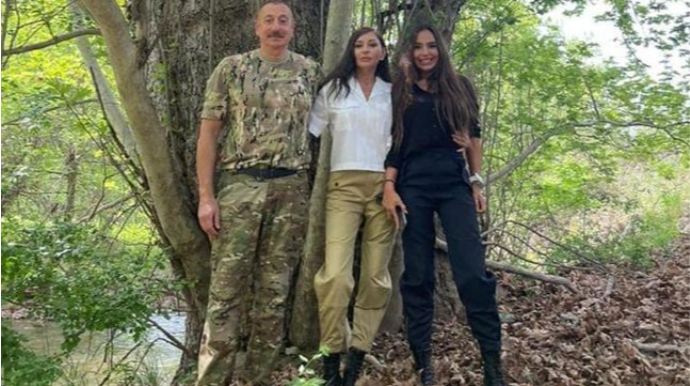 Mehriban Əliyeva Cəbrayıl və Zəngilandan paylaşımlar etdi - VİDEO