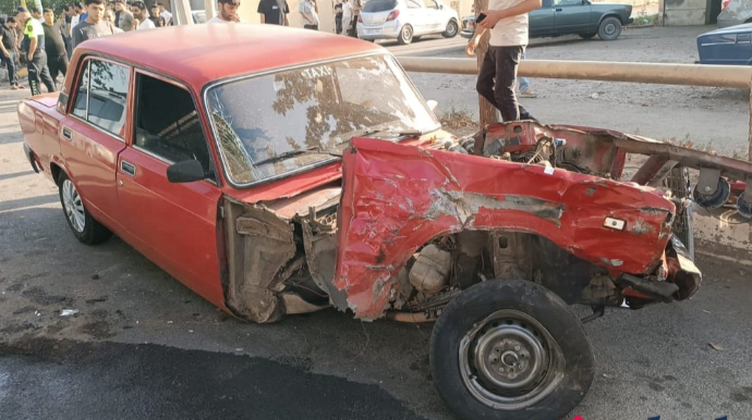 Tovuzda qəza oldu, yaralılar var   - FOTO
