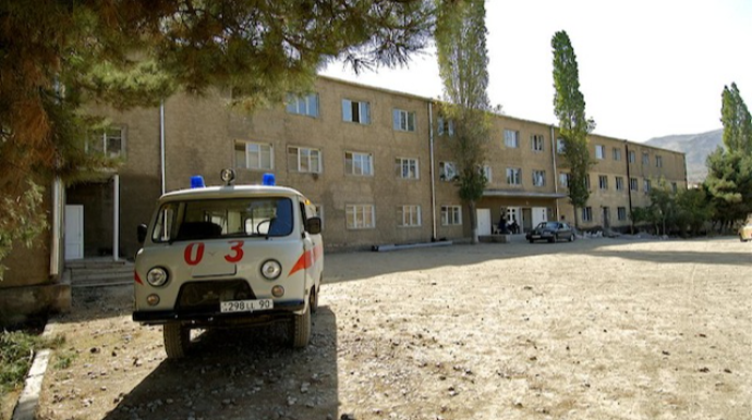 Hərbçilərimiz Xocavəndin mərkəzində - VİDEO 