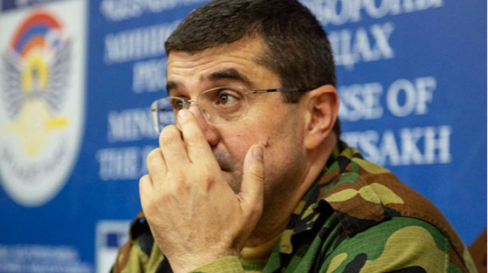 Главарь сепаратистов признался, что просил Пашиняна остановить военные действия 