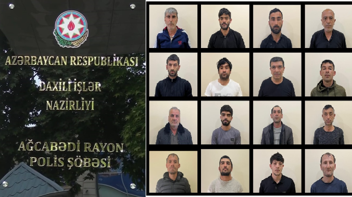 Polis Ağcabədidə əməliyyatlar keçirdi - FOTO - VİDEO