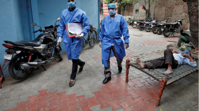 Nepalda COVID-19-a yoluxanların sayı 100 mini ötüb