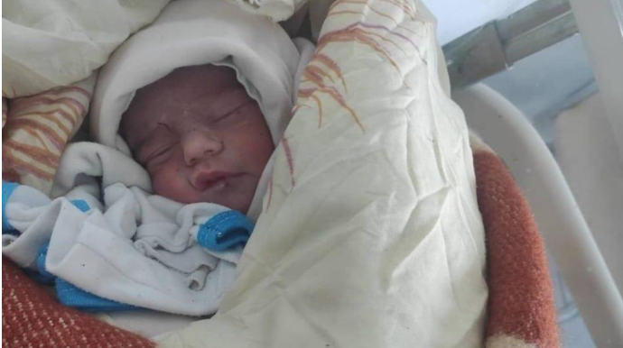 Ağcabədidə küçəyə atılan körpənin vəziyyəti açıqlanıb  - FOTO