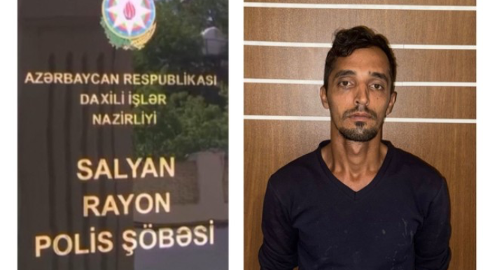 Salyanda oğurluqlar edən keçmiş məhkum saxlanıldı - FOTO