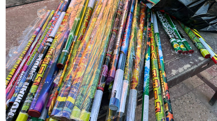 Bakıda pirotexniki vasitələr satan daha üç nəfər saxlanılıb  - FOTO