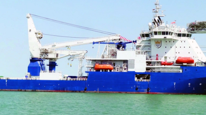 "Xankəndi" gəmisinin əsaslı təmiri başa çatıb 