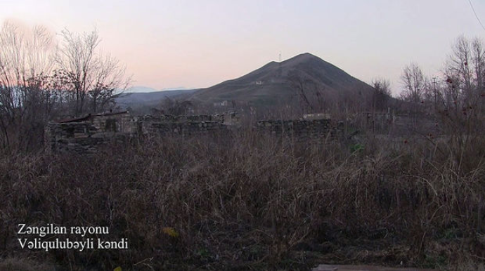 Кадры из села Велигулубейли Зангиланского района  - ВИДЕО