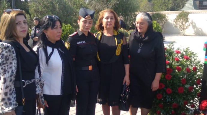 DİN  yanında İctimai Şuranın üzvləri şəhidin anım günündə iştirak edib  - FOTO