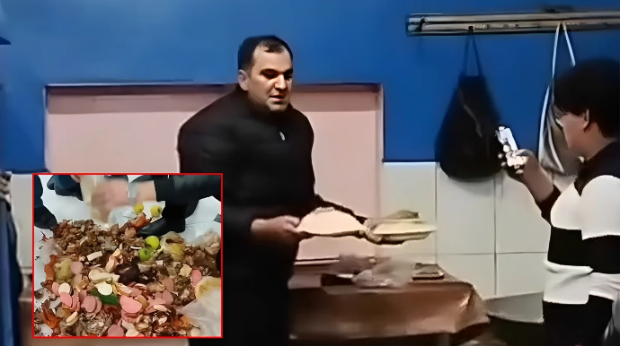 Sabirabadda toyda İNSİDENT:  Ev sahibi gördüklərindən DƏHŞƏTƏ GƏLDİ   - VİDEO