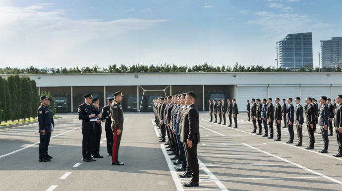 Daxili işlər naziri xidmətə qəbulla bağlı sıra baxışı keçirib - VİDEO - FOTO
