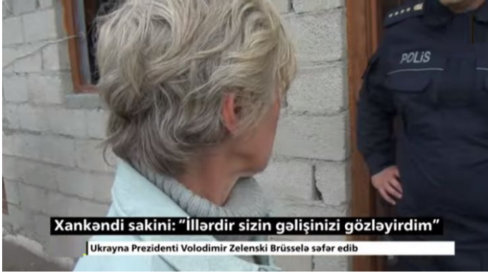 Xankəndidə qalan 43 yaşlı Liliyanın Azərbaycan polisi ilə söhbəti – VİDEO 