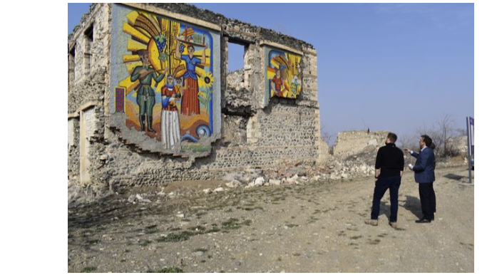 Beynəlxalq Valyuta Fondunun Azərbaycan üzrə icraçı direktoru Ağdama səfər edib - FOTO