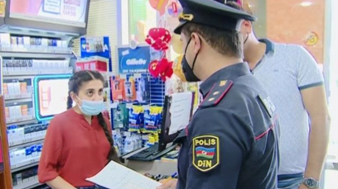 Şəmkirdə karantin qaydalarını pozan 74 nəfər məsuliyyətə cəlb edildi  - FOTO