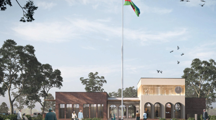 Prezidentin təməlini qoyduğu Eyvazxanbəyli belə olacaq  - FOTO