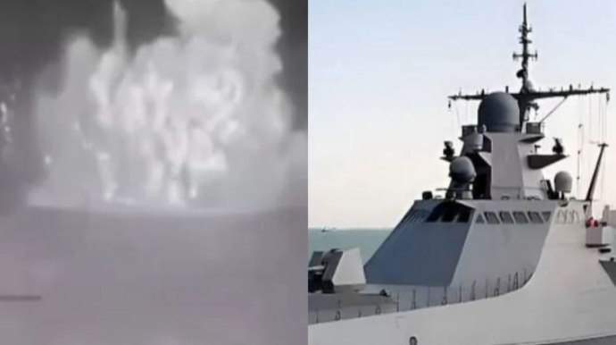 Milyonlarla dollarlıq gəminin MƏHV OLUNDUĞU  görüntülər – FOTO + VİDEO