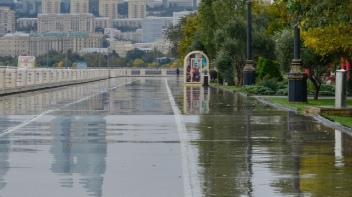 Sabah Bakı və bəzi rayonlarda yağış yağacaq 