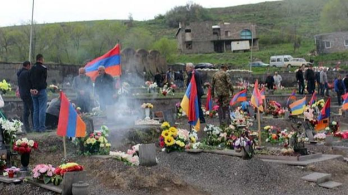 Zəngəzurda erməni əsgərlərin basdırıldığı panteonda partlayış oldu